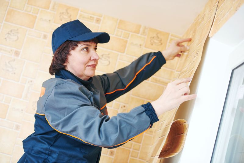 Kitchen Wallpaper Installation in Roswell, GA